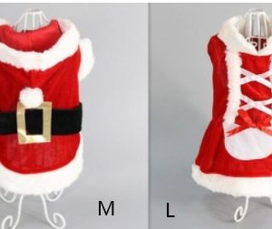 Christmas Dog Clothes Pet Vest Warm Coat Jacket Clothing For Small Dogs