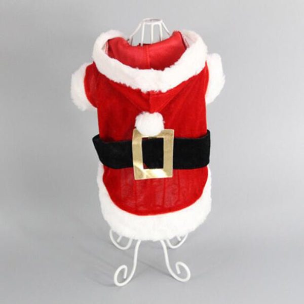 Christmas Dog Clothes Pet Vest Warm Coat Jacket Clothing For Small Dogs