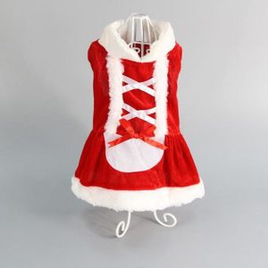 Christmas Dog Clothes Pet Vest Warm Coat Jacket Clothing For Small Dogs