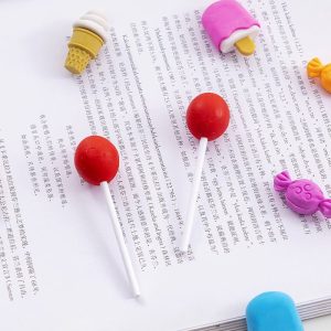 Creative Cute Snack Shape Eraser School Supplies Cartoon Eraser