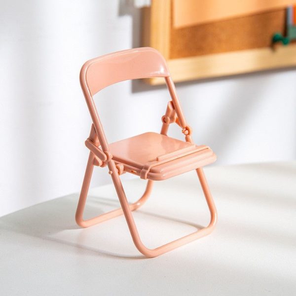 Creative Folding Small Chair Phone Holder