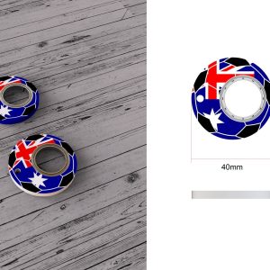 Creative Football World Cup Fidget Spinner Keychain Hand Spinner Toy Finger Spinner Keychain Bottle Opener