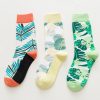 Current Tube Socks, Plant Flowers, Men'S And Women'S Socks