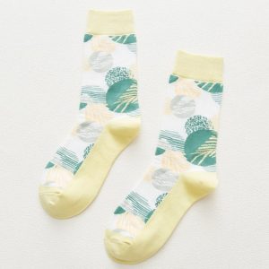 Current Tube Socks, Plant Flowers, Men'S And Women'S Socks