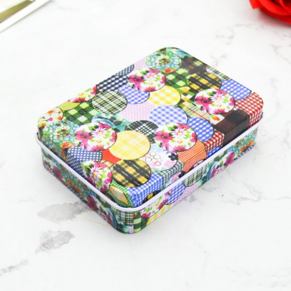 Cute Jewelry Creative Tinplate Storage Box Card Sticker Box