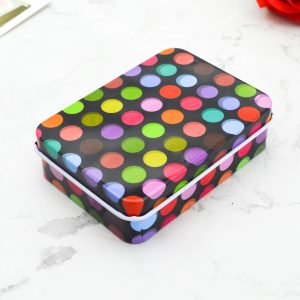 Cute Jewelry Creative Tinplate Storage Box Card Sticker Box