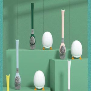 Diving Duck Long Handle Toilet Brush Without Dead Angle