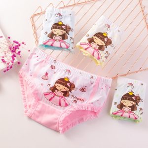 Boys' And Girls' Cotton Cute Print All-Match Panties Boy'S Underwear Boy'S Boxer Girl'S Underwear