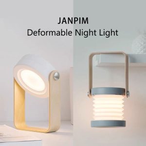 Foldable Touch Dimmable Reading Led Night Light