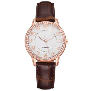 Diamond Luminous Women'S Quartz Watch