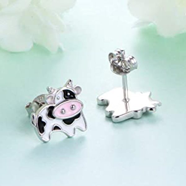 Cow Stud Earrings