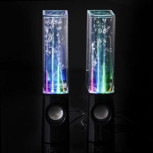 Dancing Water Speaker Led Light Fountain Speaker Home Party