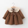 Baby Girl Doll Collar Polka Dot Dress