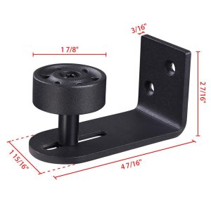 Barn Door Hardware Floor Guide Roller Adjustable Wall Mount