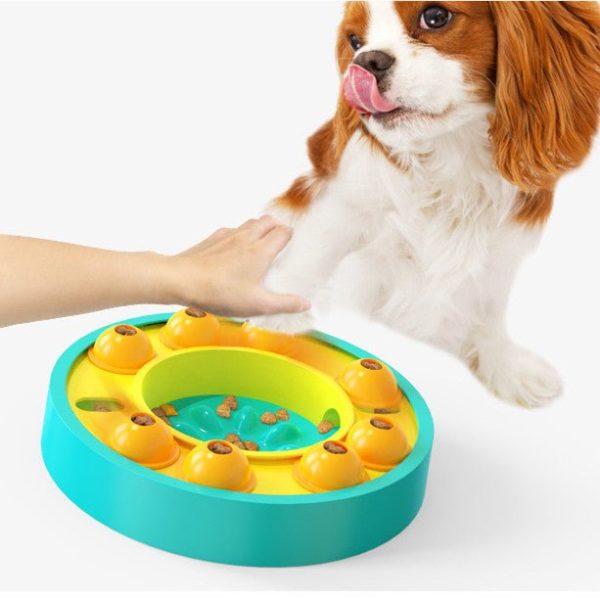 Dog Puzzle Toys Slow Feeder Interactive Increase Puppy Iq Food Dispenser Slowly Eating Non-Slip Bowl