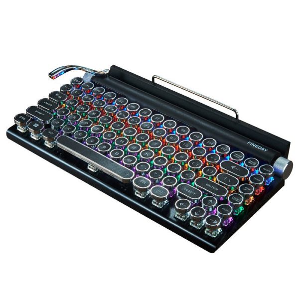 Dot Retro Typewriter Mechanical Keyboard