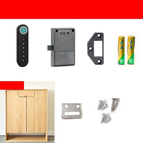 Drawer Home Wardrobe Fingerprint Combination Lock