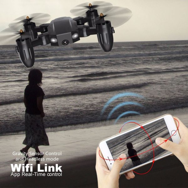 Folding Uav Wifi Aerial Remote Control