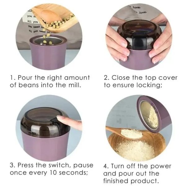 Portable Electric Grinder -- Kitchen Essentials