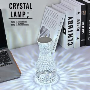 Vase Shape Atmosphere Crystal Lamp