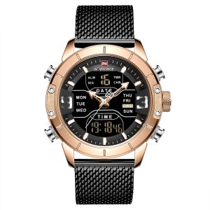 Double Display Multi-Function Waterproof Sports Watch