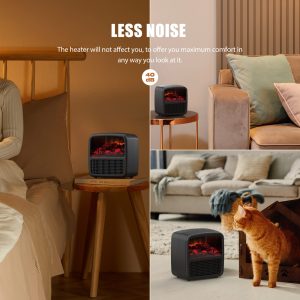 Electric Space Heater For Indoor Use Desktop High-Power Fast-Heating Small Heater