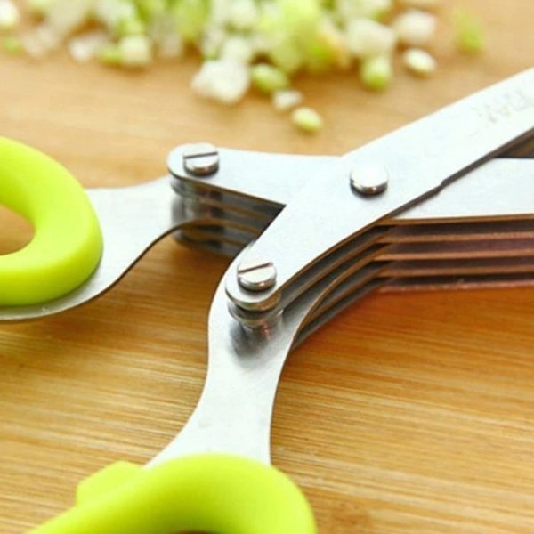 - 49 5 Blade Kitchen Salad Scissors