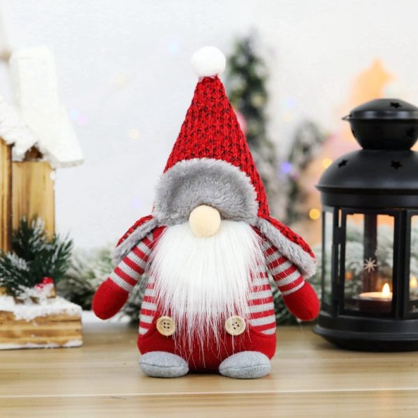 Faceless Dolls Ornaments Nordic Forester Santa Claus Ornaments