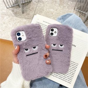 Fashion Simple Plush Phone Case Cover