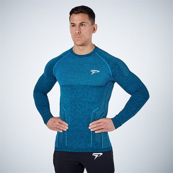 Fashion Trend Slim Wicking Quick Drying Long Sleeves Sweatshirt