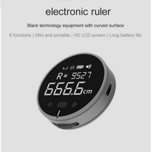 Digital Electronic Distance Meter 8-In 199M Portable Multi-Function Curve Measurement Tool