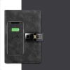 Fingerprint Unlocking Power Bank Usb Storage Notebook A5 Business Multifunctional Notepad