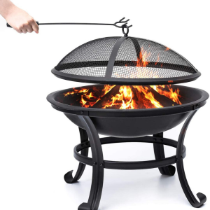 Small Portable Tabletop Fire Pit Bowl 22