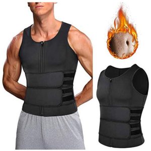 Fitness Men Shapewear Sauna Vest Waist Corset Top Body Shaper