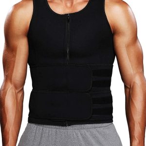 Fitness Men Shapewear Sauna Vest Waist Corset Top Body Shaper