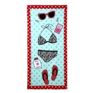 Flamingo Ice Cream Printed Large Men Women Summer Beach Towels