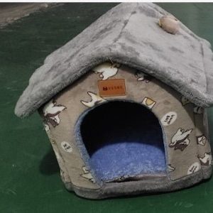 Foldable Dog House Pet Cat Bed Sleep Kennel Removable Nest