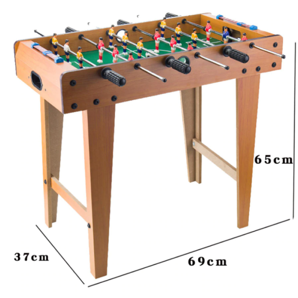 Premium Portable Wooden Foosball Table