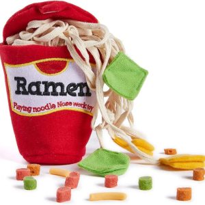 Ramen Noodle Dog Toy