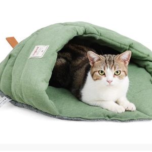 Cat Leaf Shape Cave Bed