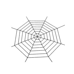 Webby Giant Halloween Spider Web