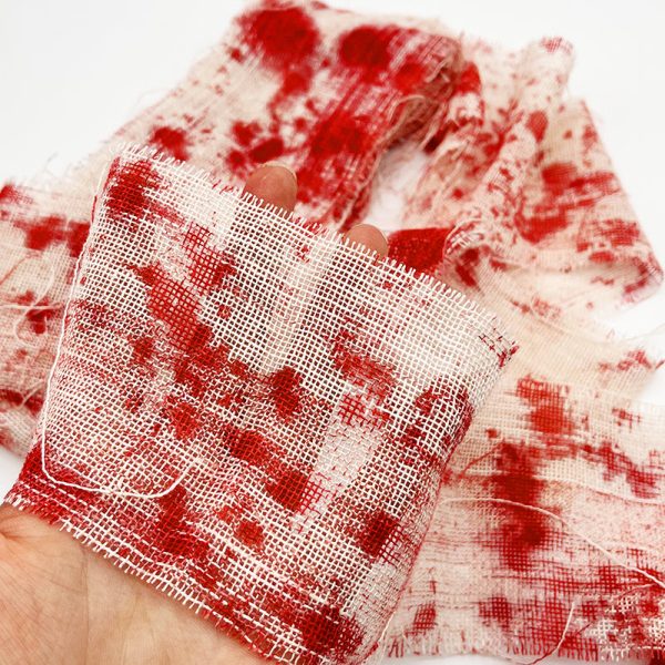 50% | Hallowick 3M Bloody Cloth Strips For Halloween