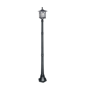 Premium Outdoor Solar Yard Light Lamp Post Fixture