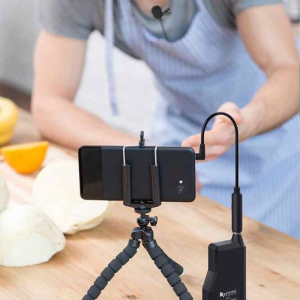 Wireless Lavalier Lapel Microphone System