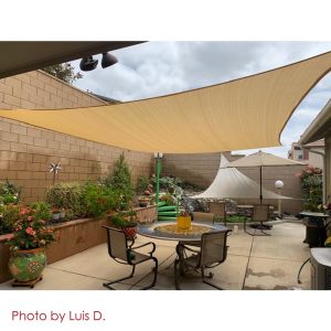 20'X16' Rectangle Outdoor Sunshade Sail Patio