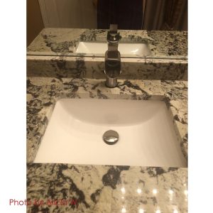 Aquaterior Waterfall Bathroom Faucet Single Handle & Cold 6.5H