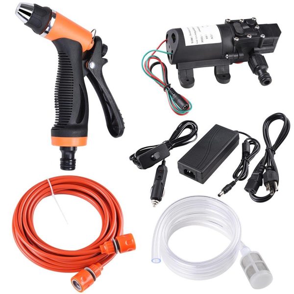 100W 160Psi 12V Car Electric Pressure Washer Water Sprayer Pump