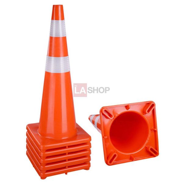 36 Traffic Cones 6Pcs Reflective Collars