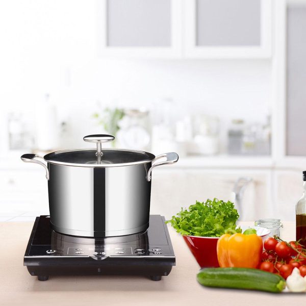 Electric Portable Induction Cooktop - 11.4, 1800W