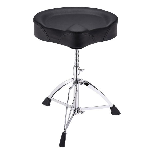 Original Saddle Drum Throne Adjustable Height Padded Seat Stool